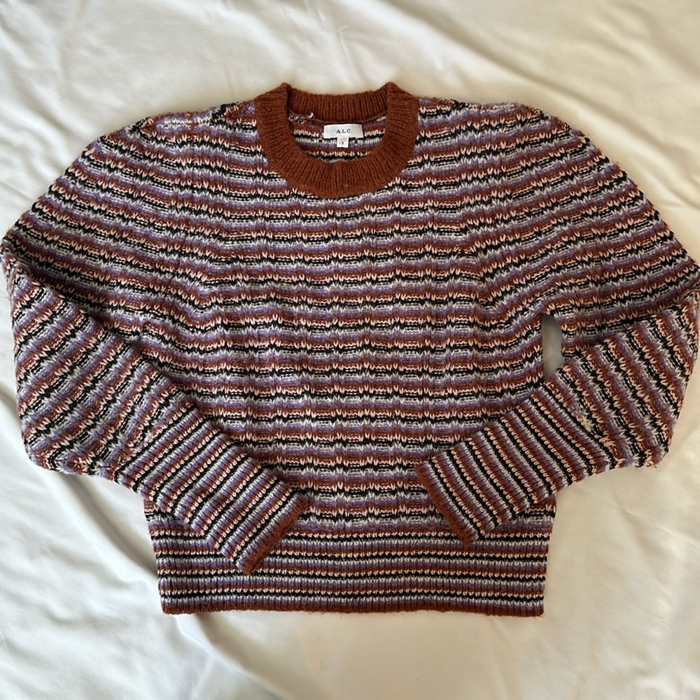 A.L.C.  Multi stripe sweater